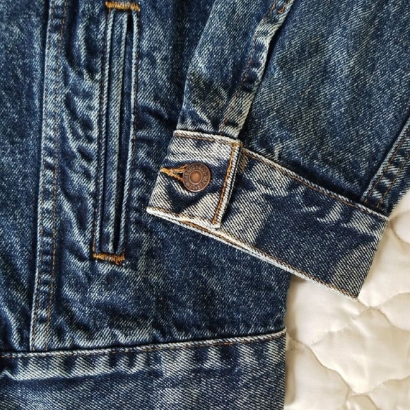 Vintage Levi's Acid Wash Denim Jacket - Picture 4 of 7
